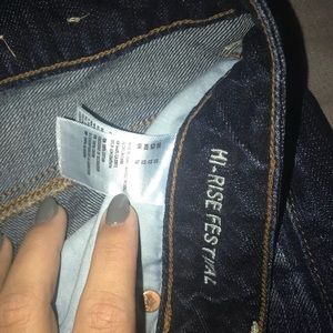 American eagle high rise festival shorts